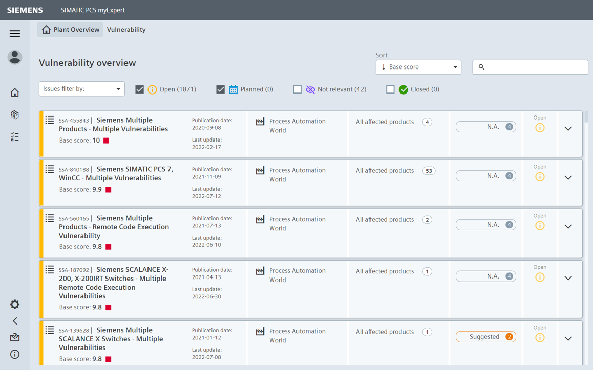 SIMATIC PCS myExpert